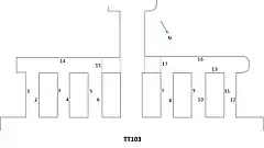 Plan der Grabkapelle