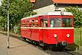 Ehemaliger VT 2 als Gasttriebwagen bei den Harzer Schmalspurbahnen