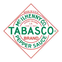 Logo der Tabasco Pepper Sauce