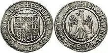 Tarì (ca. 1479–1516), Ferdinand II. (der Katholik), Münze von Messina