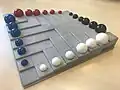 Aufstellung für vier Spieler