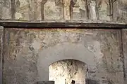 Malereien der Retabelwand