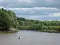 Mündung des Flusses Tewris in den Irtysch
