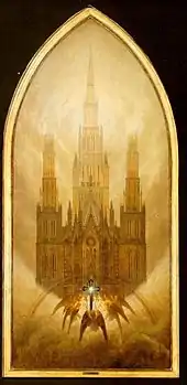 Caspar David Friedrich: Die Kathedrale, 1818