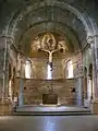 Kapelle mit dem Fresko aus Fuentidueña
