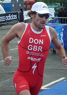 Tim Don beim Strathclye Park Triathlon, 2011