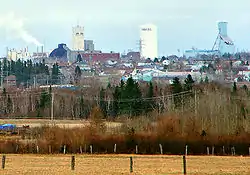 Blick auf Timmins