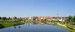 Panorama des westlichen Gartenschaugeländes