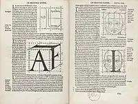 Geoffroy Tory – Abbildungen aus Champfleury (1529)
