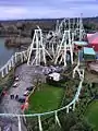Colossus aus der Vogelperspektive