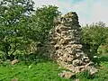 Burgmauer an der Südseite