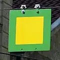 Signalisierung des Endes eines Begegnungsverbots gemäß BOStrab