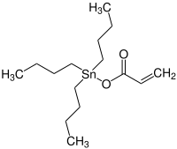 Struktur von Tributylzinnacrylat