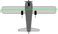 Bugradfahrwerk (engl. „tricycle gear“)