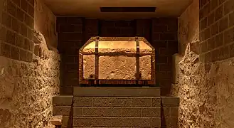 Sarkophag des Apostels Matthias