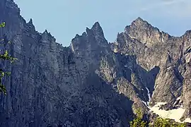 Trollberg, höchste Steilwand