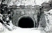 Nordportal des Silscheder Tunnels