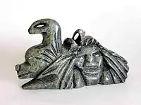 Tytusie Tunnillie (*&nbsp;1974, Cape Dorset): Transformation (1996)