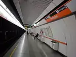 Die 1991 eröffnete U3-Station Herrengasse mit modifiziertem Design