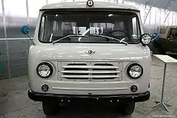 Ein UAZ-450A im Museum des Herstellers (2014)