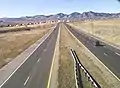 Rückhaltesystem aus Stahl zum Schutz vor einer Brücke (USA)