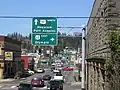 Straßenschilder für den US-101 in Aberdeen USA-Washington Washington