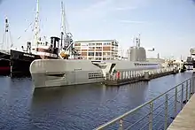 U&nbsp;2540 als Museumsboot in Bremerhaven (2002)