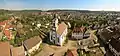 Luftaufnahme der Kirche St.&nbsp;Johannes&nbsp;Baptista