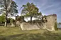 Südseite der Kurtine