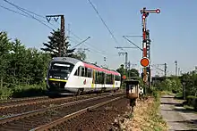 Ländchesbahn: Desiro (vormals Kahlgrundbahn, hier in Hanau)