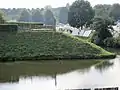 Blick vom Turm des Castrum Vechtense während der Burgmannen-Tage 2016