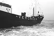 Die Norderney als Sendeschiff, 1973