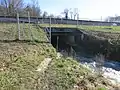 Sprengobjekt Autobahnbrücke