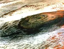 Der Olympus Mons, aufgenommen während der Viking-Mission