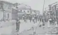 Blick auf den Basar (Pazar) 1913
