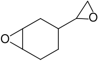 Molekülstruktur von Vinylcyclohexendioxid