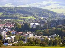 Blick auf Vizovice