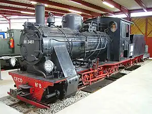 99 3461 bei der Chemin de fer Froissy-Dompierre