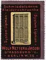 Werbemarke Stahlschrank (vor&nbsp;1918)