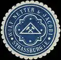 Siegelmarke Straßburg (vor&nbsp;1918)