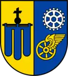 Kirchenfahne im Wappen von Südheide&nbsp;DE