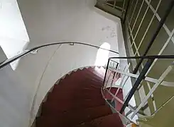 Treppe, Blick nach unten