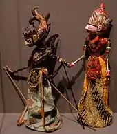 Wayang-Golek-Puppen, Java