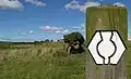 Typischer Wegweiser