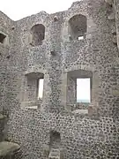 Restauriertes Mauerwerk