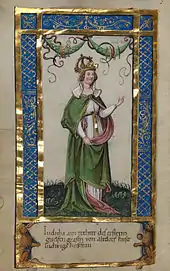 Kaiserin Judith (* um 795; † 843), Tochter Welfs I.