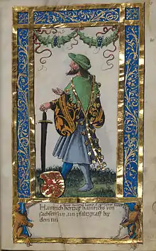 36r, Heinrich, Pfalzgraf bei Rhein, Sohn des vorigen