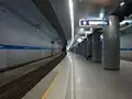 Bahnsteig 2 der Haltestelle Wien St. Marx
