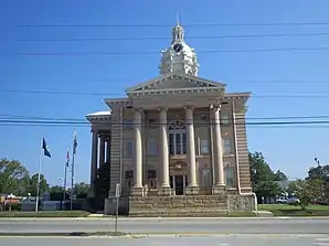 Wilcox County Courthouse, gelistet im NRHP Nr. 80001265