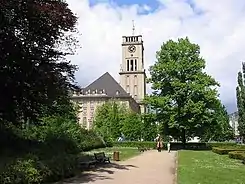 Martin-Luther-Straße zum Rathaus Schöneberg hin